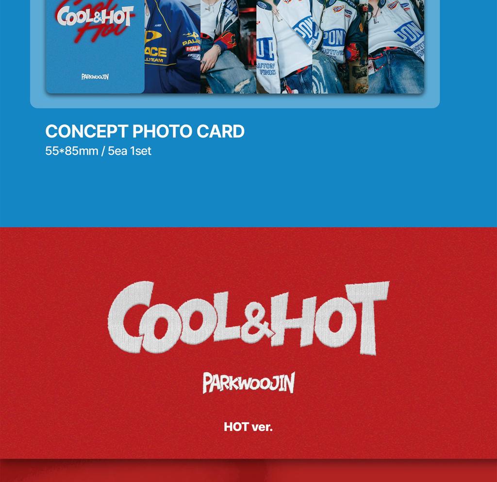 PARK WOOJIN (AB6IX) [Cool & Hot] 1st Single Album