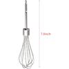 CHM-WSK Stainless Steel Chef's Whisk, Compatible with Cuisinart CHM Series Hand Mixers, Silver