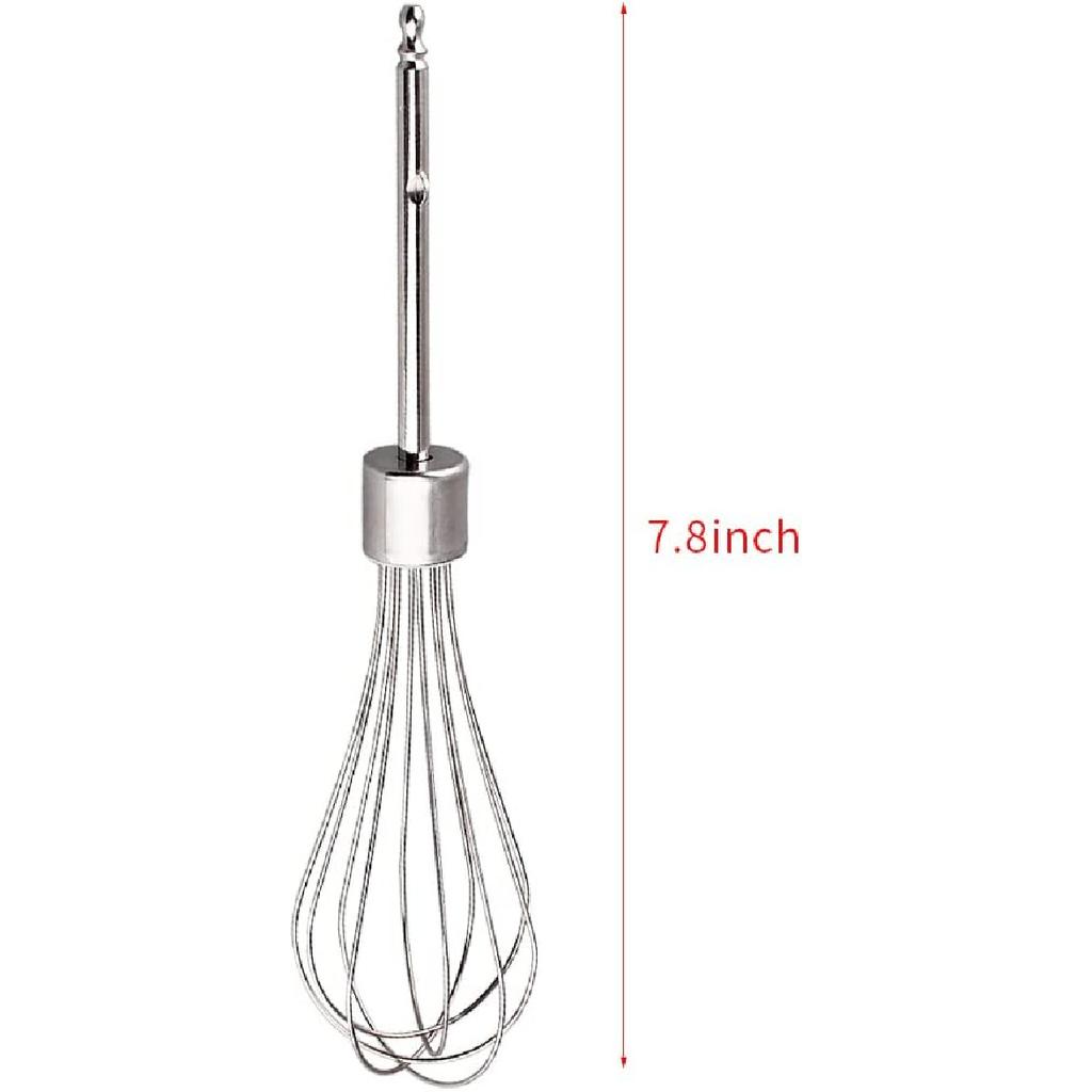 CHM-WSK Stainless Steel Chef's Whisk, Compatible with Cuisinart CHM Series Hand Mixers, Silver