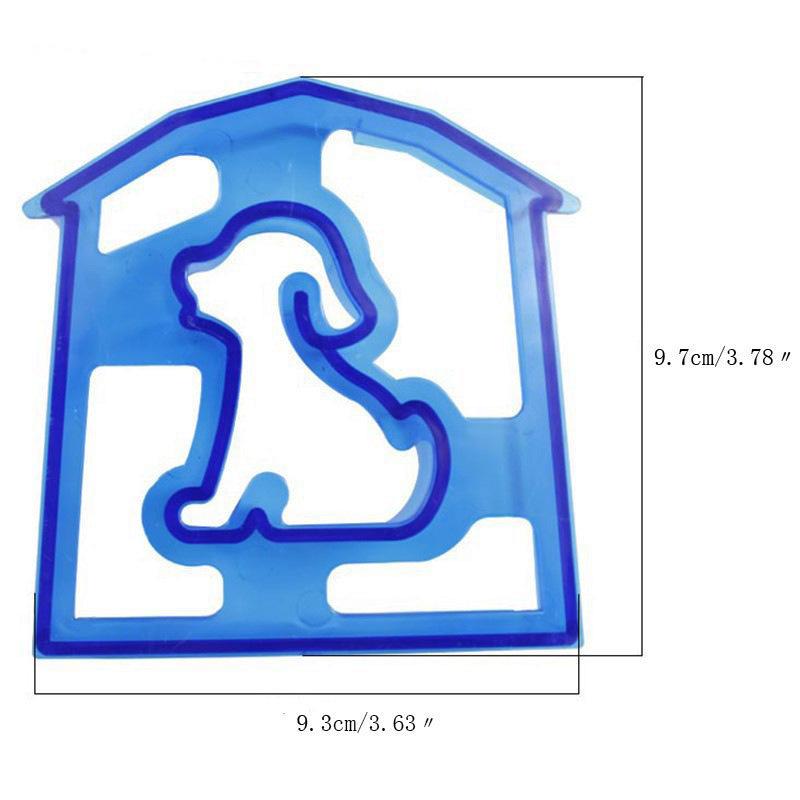 13-Piece Cartoon Sandwich & Cookie Cutter Set: Jigsaw, Elephant, and More