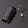 2/3/4/5 Button Carbon Car Key Case Cover For Toyota Rav4 Harrier Hilux Fortuner Land Cruiser Crown Highland Prado Yaris Cross Ay