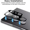 Protezione per lente curva 3D per Samsung Galaxy S22 Ultra S21 S20 FE Z Fold 3 4 Cover per fotocamera per Samsung Galaxy A12 A32 A52 A13 A53 A03S A42 Vetro