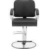 Physa HOVE black hairdressing and beauty chair with footrest