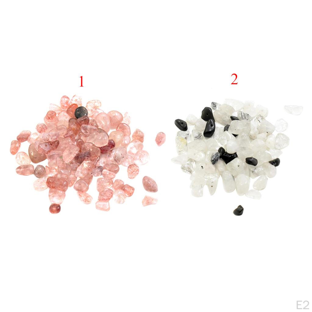 Tumbled Chips Loose Spacer Beads S Bulk for DIY Bracelet
