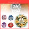 Luxurious Pvc Christmas Wreath For Front Door Elegant Xmas Party Garland Decor