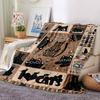 Cat Lovers' Quilt Time With Cats Never Wasted Lightweight Customizable Blanket Name Warmthful Decor Throw For Sofa Couch Office Bed Picnics Four