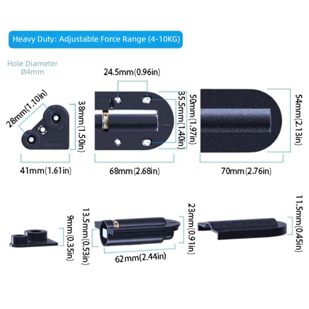 Silent Damping Dressing Table Hinge Adjustable Hydraulic High Performance Flip Down Hinge Alloy Material Adjustable Cushioning