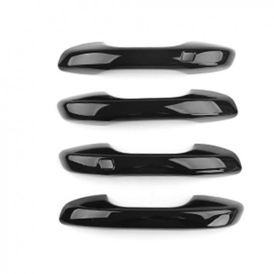 Car Gloss Black ABS Outer Side Door Handle Cover Trim For Kia Sorento -2025