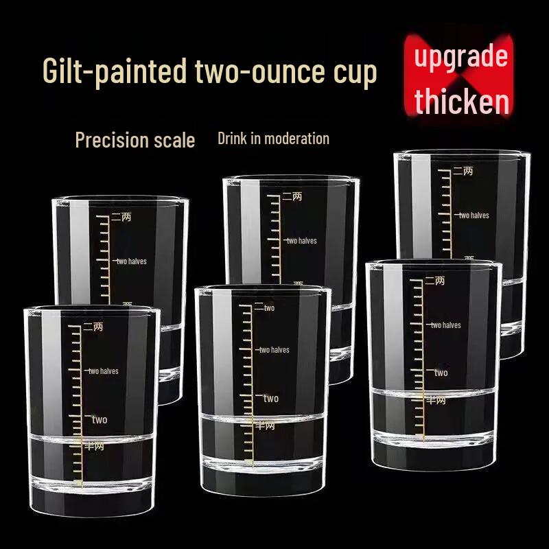 WJ Tempered Glass Multi-Purpose Measuring Cups 6-Pack