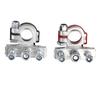 Car Battery Terminal Connectors 3 Way Pure Copper Car Battery Terminals Clamps Connectors