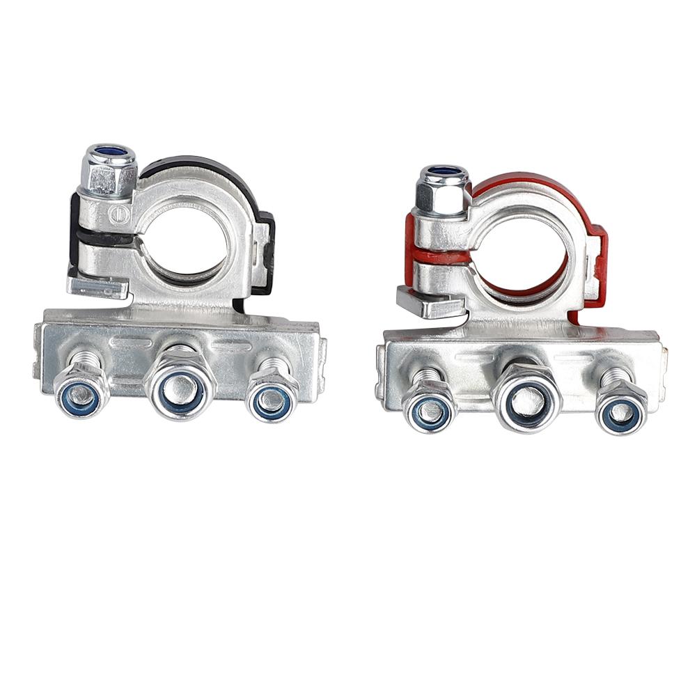 Car Battery Terminal Connectors 3 Way Pure Copper Car Battery Terminals Clamps Connectors