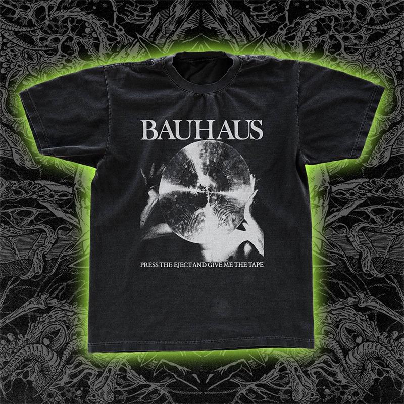 

Hot The Founding Father of Gothic Rock Band Bauhaus American Vintage Mens and Womens Loose Tshirts 2XL