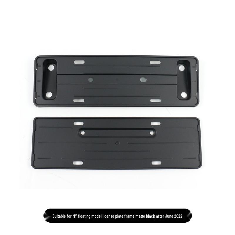 Tesla Model Y Full-Edge Floating License Plate Frame Accessories