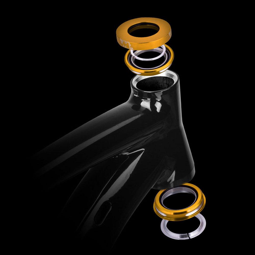 MEIJUN 44mm Bicycle Bike Electroplating Internal Sealed Bearing Headset (Silver)