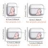 Couple Little Dinosaurs Clear Earphone Cases Cover Case For Airpods Pro3 Pro 1 4 2 3 Pro2