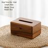 Solid Wood Tissue Box for Home, Hotel, or Office: Simple and Stylish Design