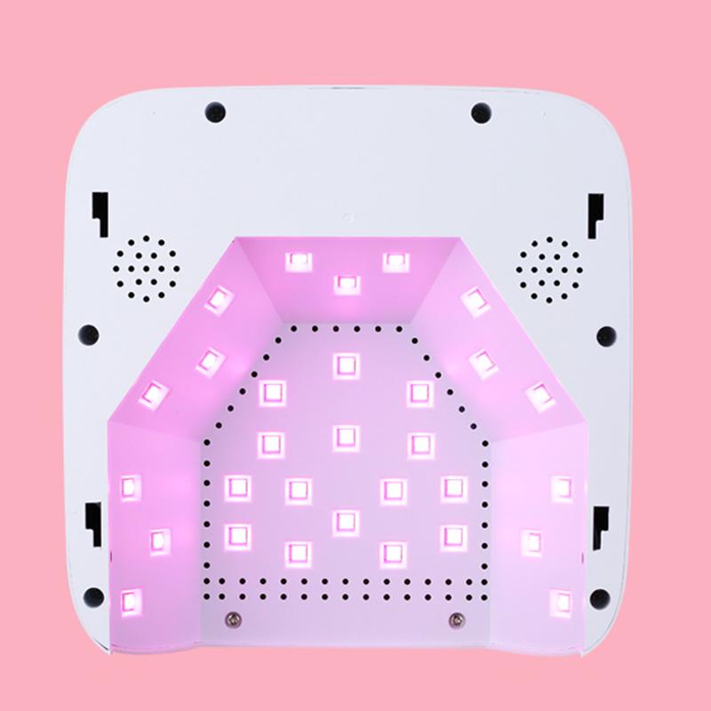 Bling-bling wiederaufladbare Nagellampe mit Akku, kabelloser Gel-Nageltrockner, UV-Licht für Nägel, kabellose Nagel-UV-LED-Lampe