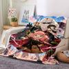 Spy X Family Print Flannel Blanket High Quality Warm Comfortable Cover for All Seasons Perfect for Gifts Home Decor