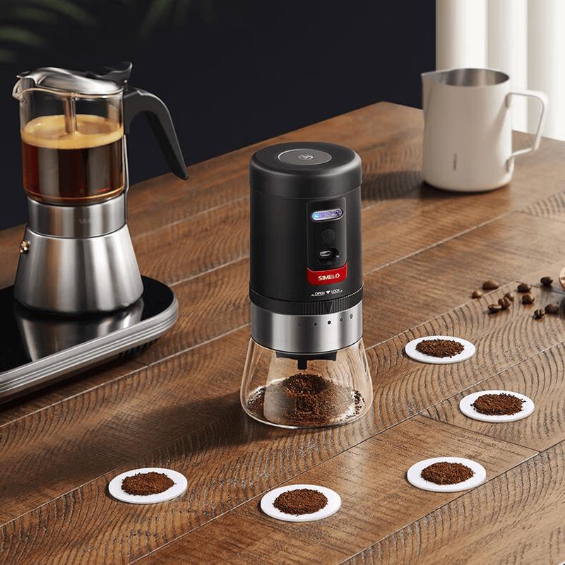 SIMELO Portable Electric Coffee Grinder
