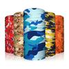 Fun Camouflage Neck Wrap Head Covering Halloween Sports Headwrap Bandana Soft Tube Bandana Neck Covering