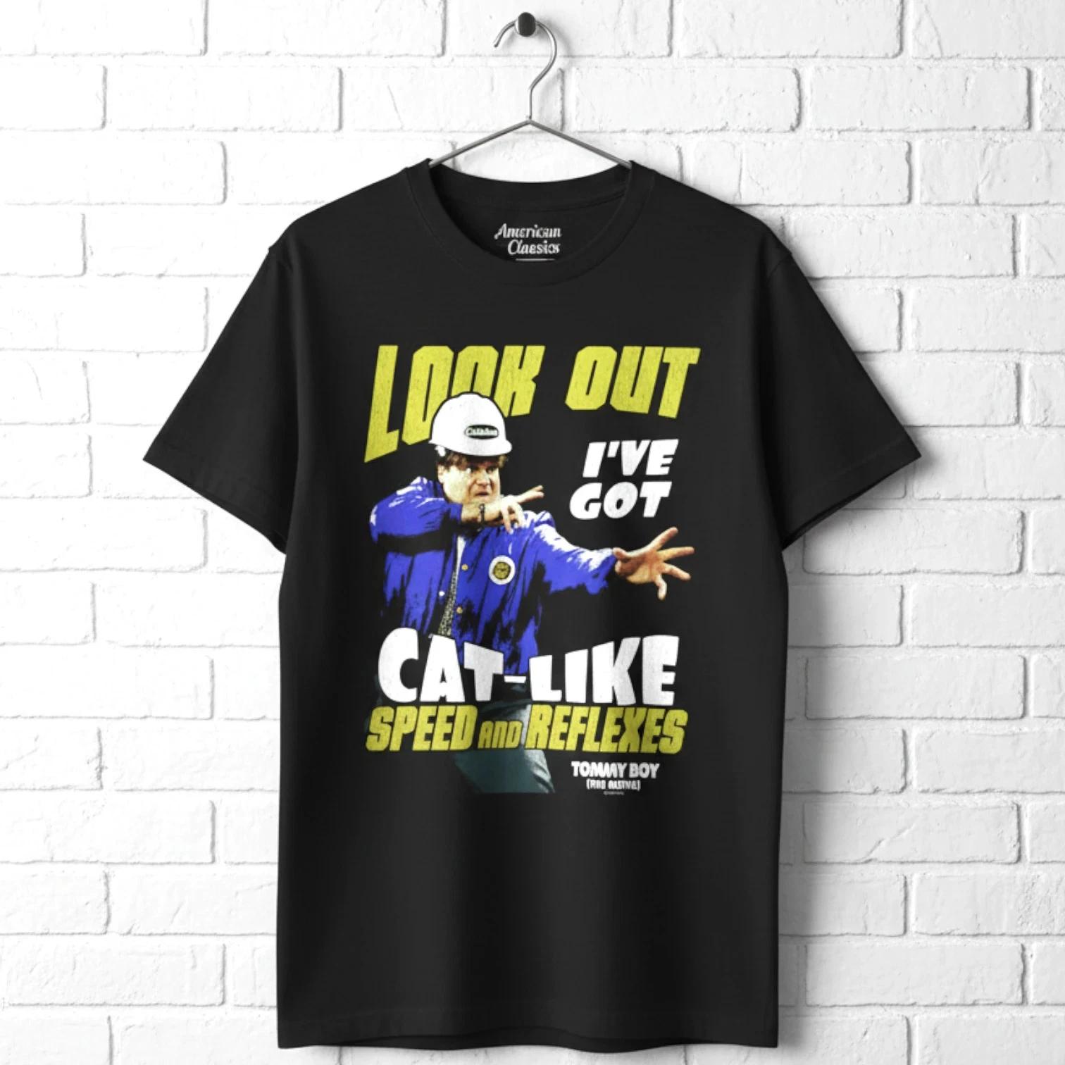 Мужская футболка Tommy Boy Кошачья скорость и рефлексы XXL