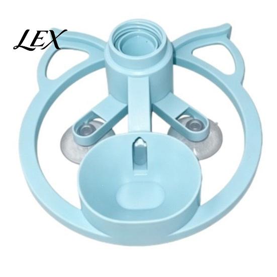 Compact Water Refill Device Automatic Cat Dispenser, Bottle Adapter Pet Dispenser with Suction Cups, Modern Non-Slip Portable Drinking Station