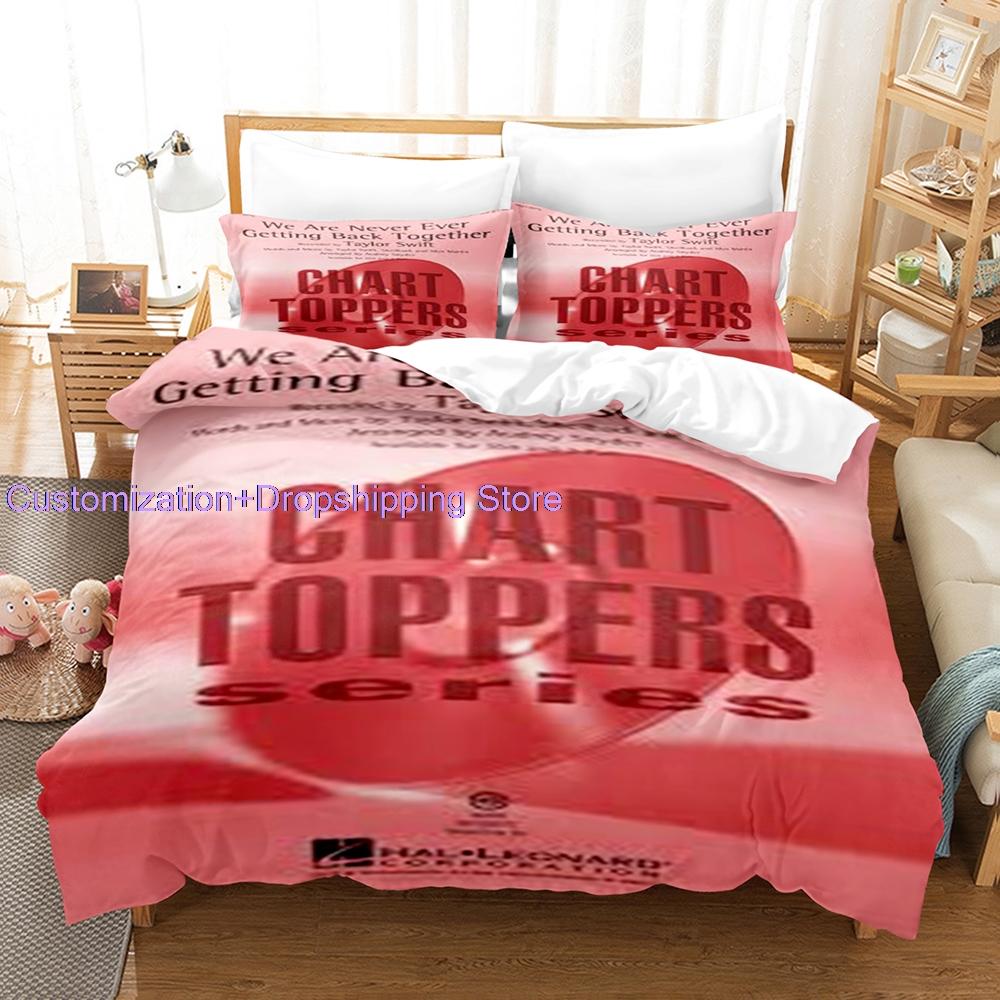 We Are Never Ever Getting Back Together Bedding Set Single Twin Full Queen King Size Bed Set Kids Bedroom Duvetcover Sets  Bed