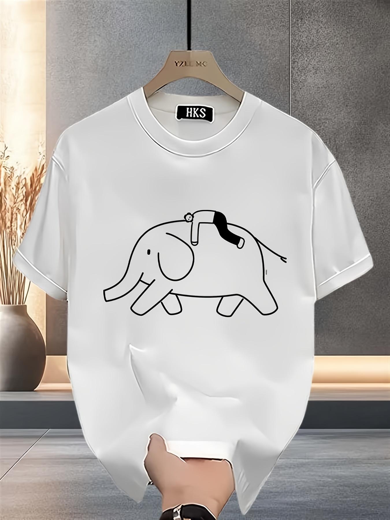 European Size Heavy Trendy Brand Printed Short-Sleeve T-Shirt Men S Summer New Large-Size Versatile Casual Top S белый