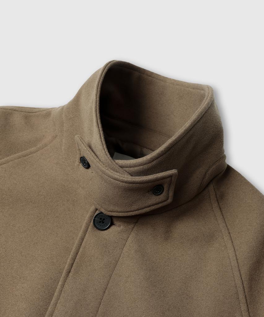 Lemain Second Wool Blend Oversized Balmacaan Coat [Beige]