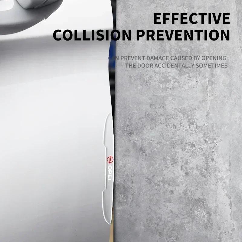Car Styling Door Rearview Mirror Anti-Collision Bumper Strip For Opel insignia Astra H G J Antara vectra Vivaro corsa c d zafira QS7