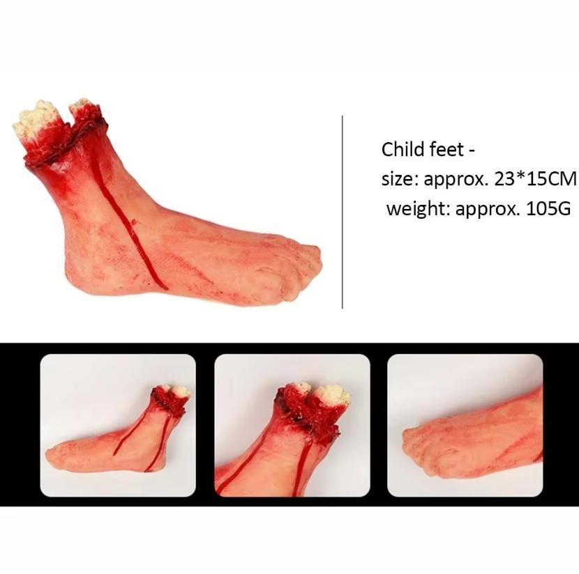 قطعة واحدة زينة الهالوين زينة أطراف بيولوجية بشرية دماغ قلب مكسور هالوين زينة أجواء الهالوين