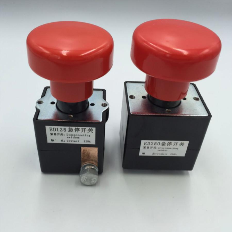 ZJK125 ( ED125 ) ZJK250 ( ED250 ) Emergency disconnecting switch push button switch 125A 250A for car automobile vehicle