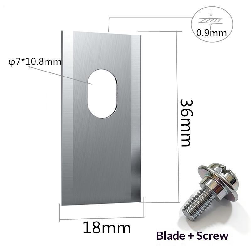 9-30Pcs Grass Trimmer Blade Stainless Steel Lawn Mower Cutting Blade W/Screw Kit Replacement For Dreame Lawnmower Accessories