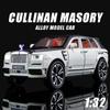 1/32 Scale Exclusive Alloy Metal Pull Back Die-cast Car CULLINAN MASORY Diecast Metal Pullback Toy Car with Openable Doors,Light Music Gifts Toy