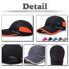 White Fang Kappe Hut Dünnes Mesh Sport Outdoor Laufen Lässig CZA078 Herren (rot)