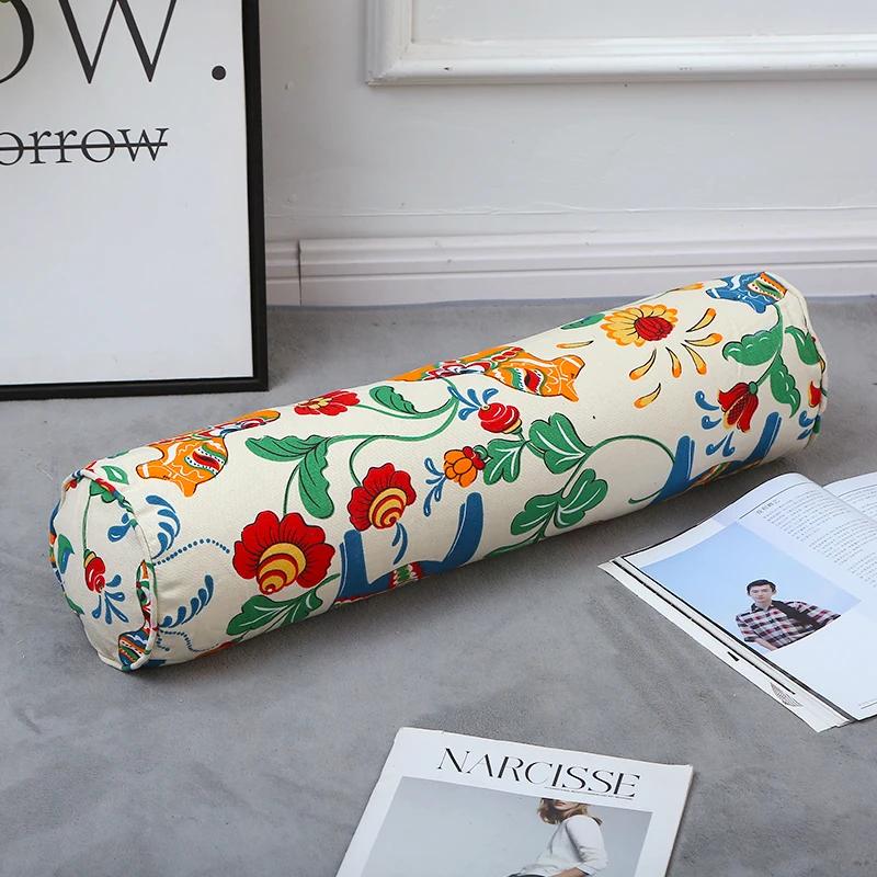 Pure Cotton Long Pillow Large Cylindrical Printing Removable and Washable To Sleep with You Clamp Leg Pillow Bed Cushion Gift