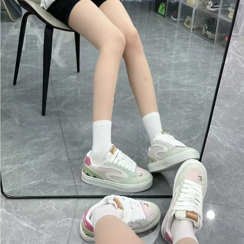 Niche color matching original campus style bread shoes ins trendy autumn new board shoes casual