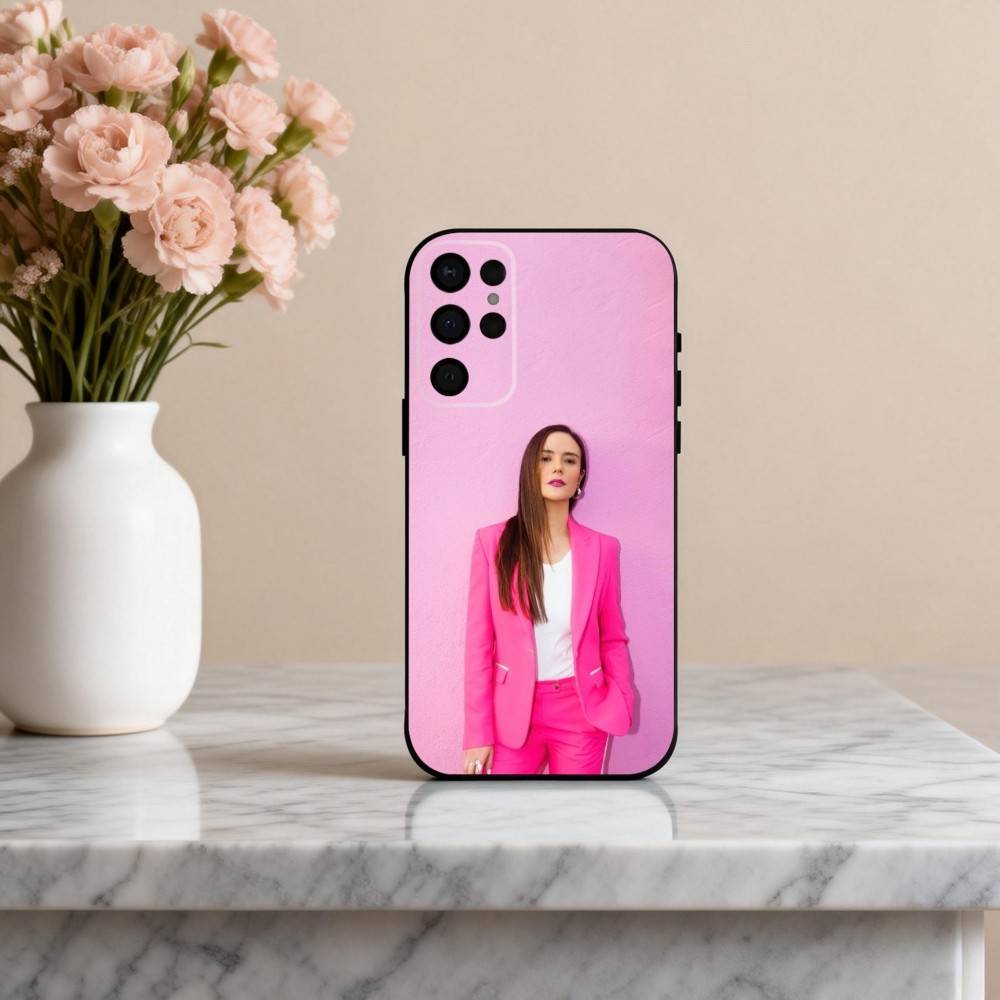 

Actress C-Catalina S-Sandino Moreno Phone Case For Samsung S25,24,23,22,30,21,10,9,Ultra,Plus,Lite,FE,4,5 G Soft Black Case Samsung S25ULTRA