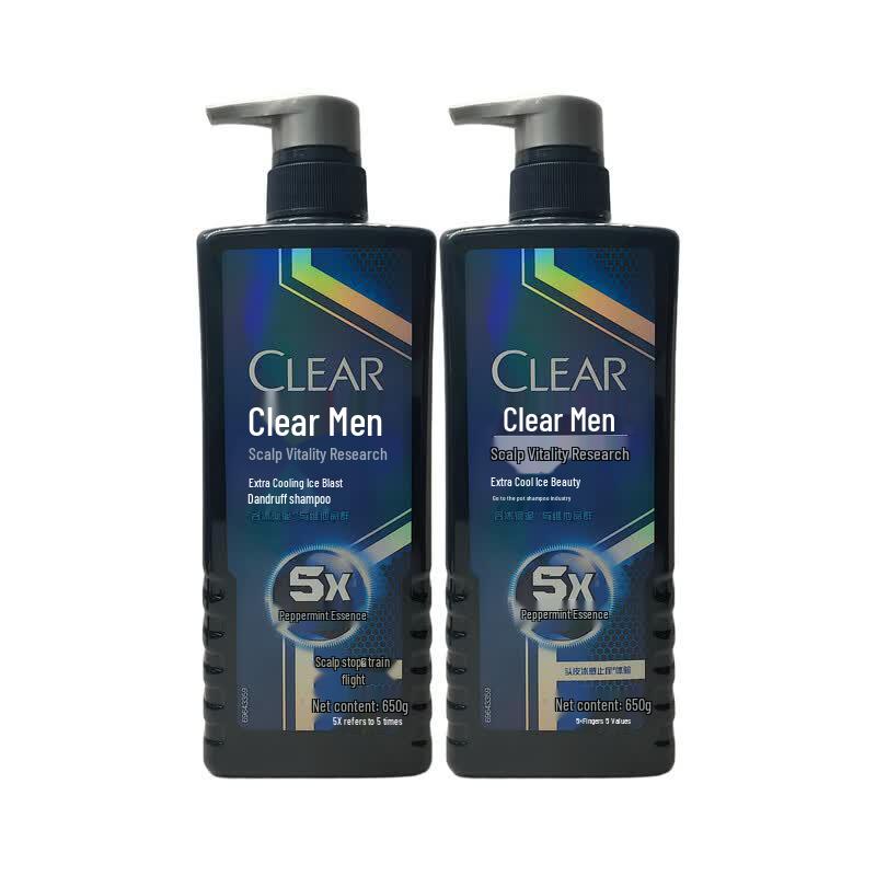 

Clear Men Cool Menthol Anti-Dandruff Shampoo
