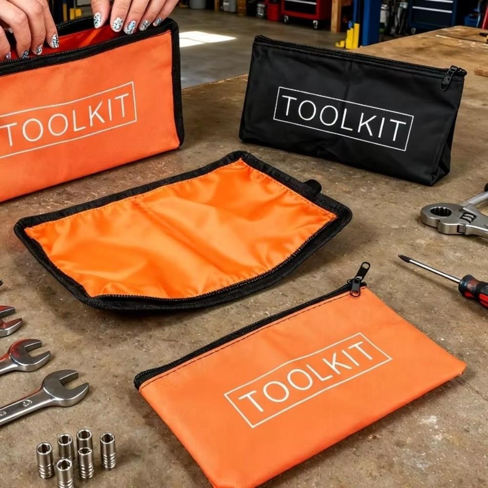 Multi-function Storage Bag Large Capacity Hardware Toolkits Tool Organizer Pouch  for Car Repair