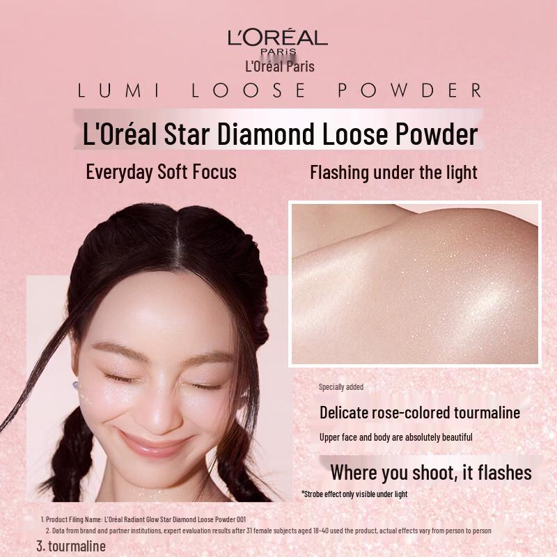 L'Oréal Star Diamond Sypký fixační pudr