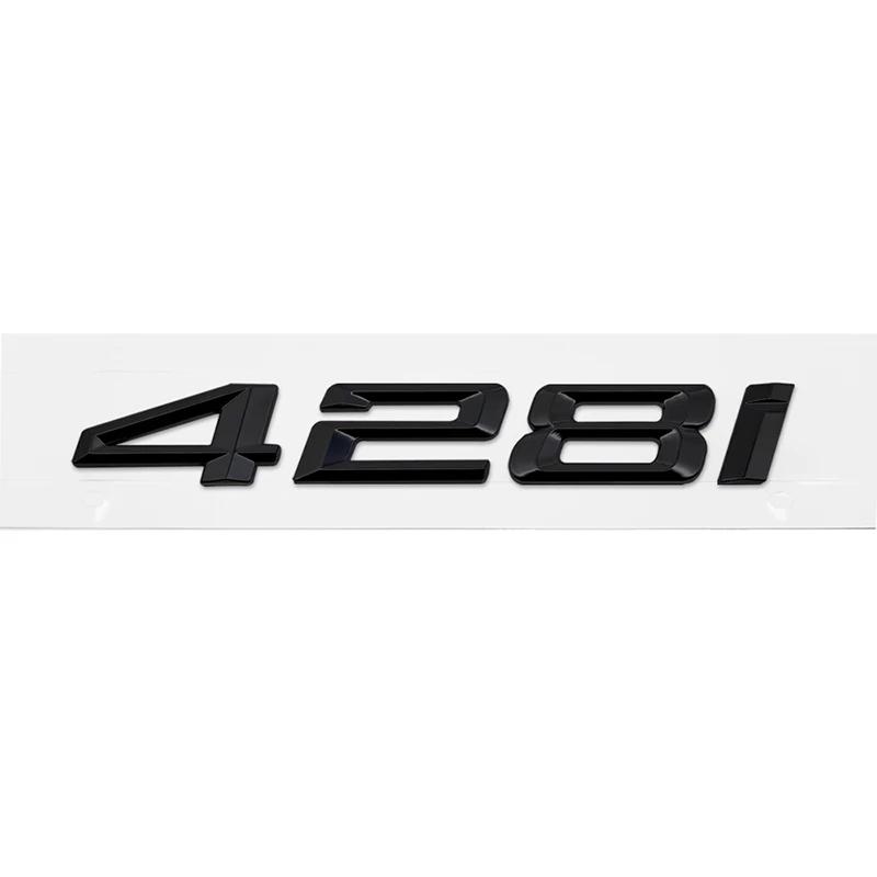 ABS Samochód Tylny Bagażnik Litery Logo Odznaka Emblemat Naklejka Dla BMW Seria 4 420i 425i 428i 430i 435i 440i 450i F30 F32 F33 F36 G26 G22