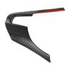 Car Carbon Fiber Car Steering Wheel Panel Cover Trim For Mazda-3 For Axela 2014-2016 Auto Steering Wheel Trim Decoration Sticker