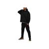 Jordan Engineered Solid Color Letter Print Hooded Fleece Sweatshirt Men sweatshirt Black DV7682-010