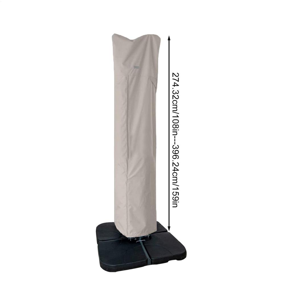 Cantilever Umbrella Cover Patio Umbrella Parasol Cover Cantilever Offset Umbrella Cover Anti UV Outdoor Umbrella Cover