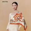 Wanshili Yunjin Qionghua Double-Sided Large Silk Scarf