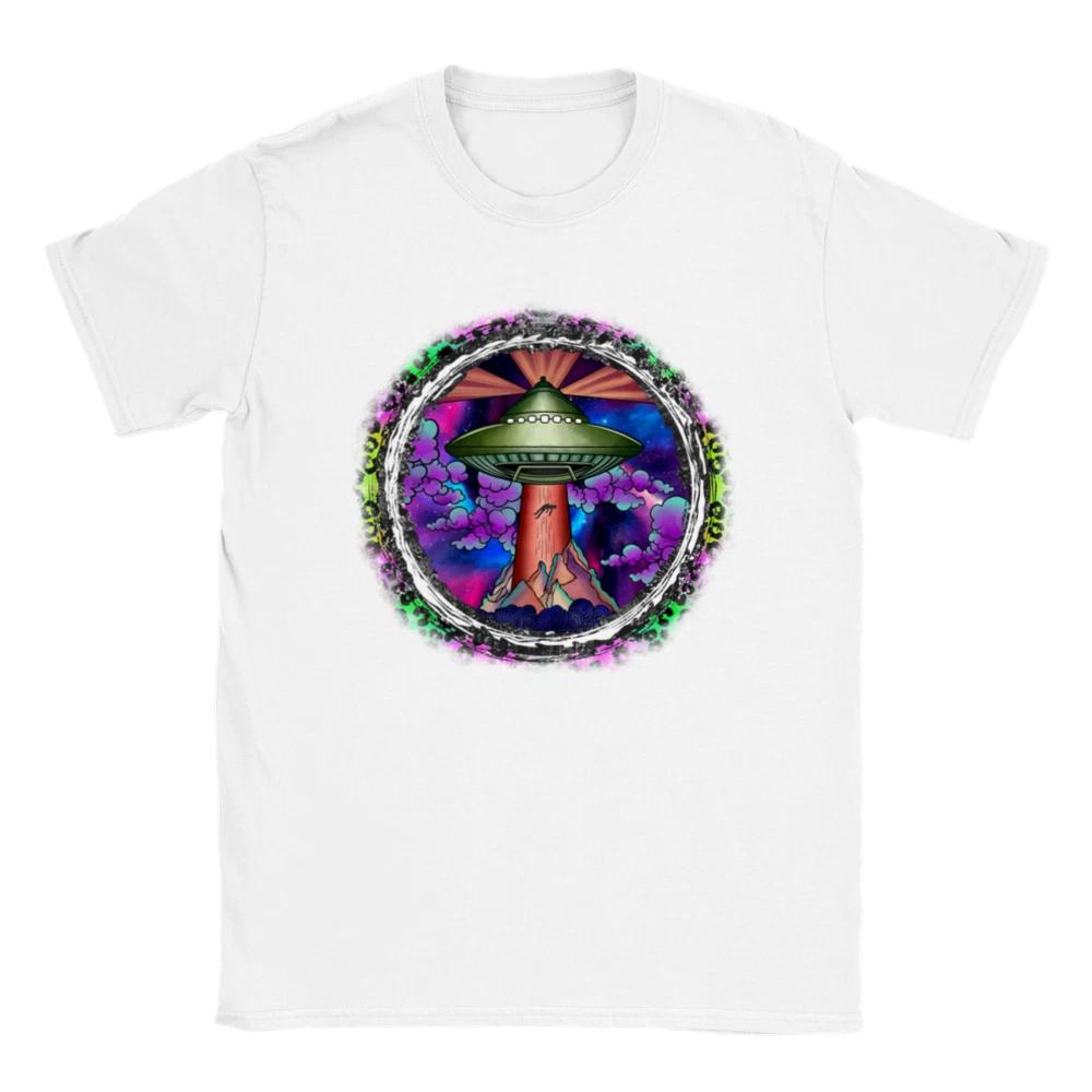 Ufo Design, Alien, ET Lover - Classic Unisex Crewneck T-shirt XL