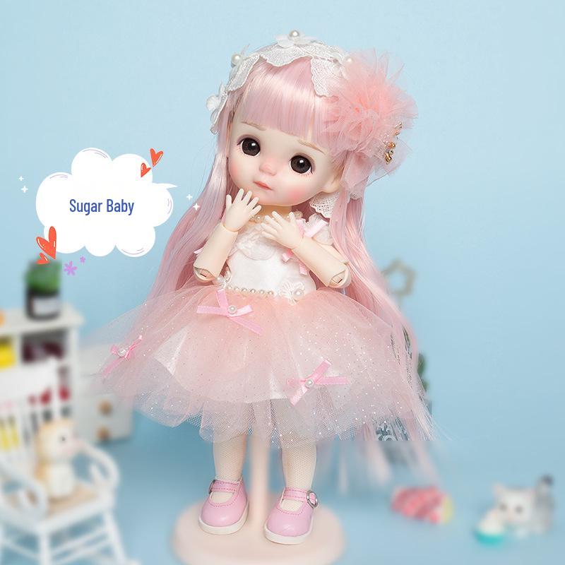 6-Minute Princess Doll Toy Set for Kids