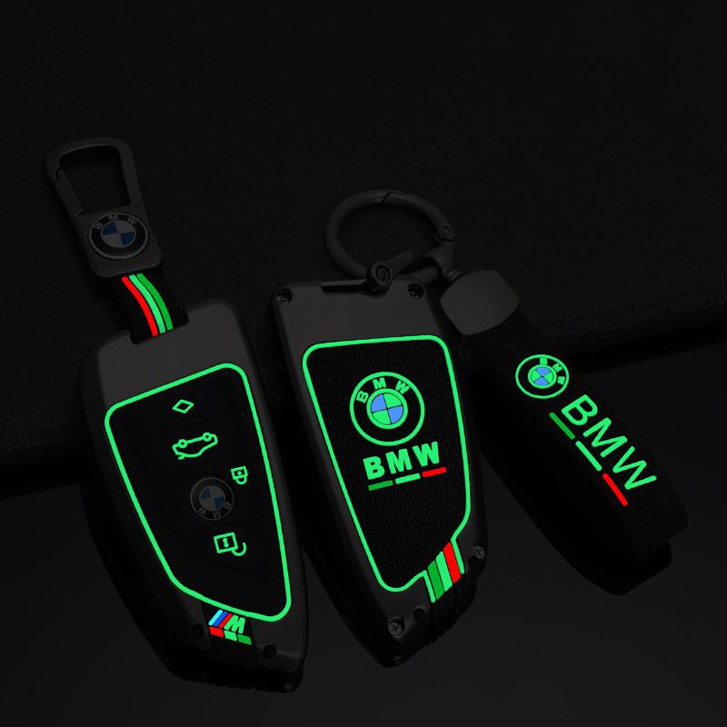 ORWI7 Zinc Alloy Car Key Cover Case Shell For BMW G30 G20 X1 X2 X3 X4 X5 X6 520 525 320i G11 F15 F16 G01 G02 Car Keychain Accessories