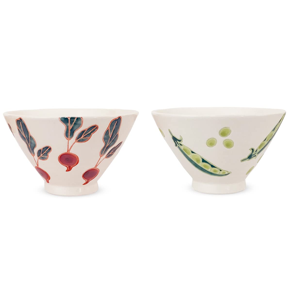 

Свежая Художественная Рисовая Миска Груша Посуда Хасами Сделано в Японии J-kitchens Шо~ (Редис Бин)